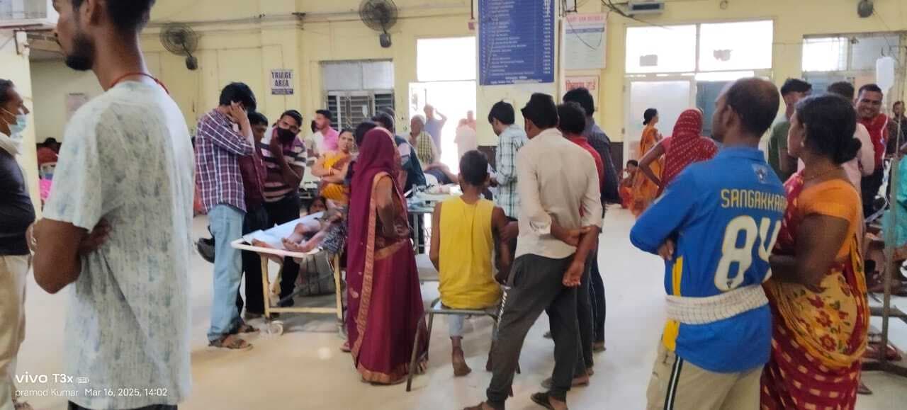 दो दिनों में एक्सीडेंट व मारपीट में घायल होकर 140 से अधिक पहुंचे अस्पताल