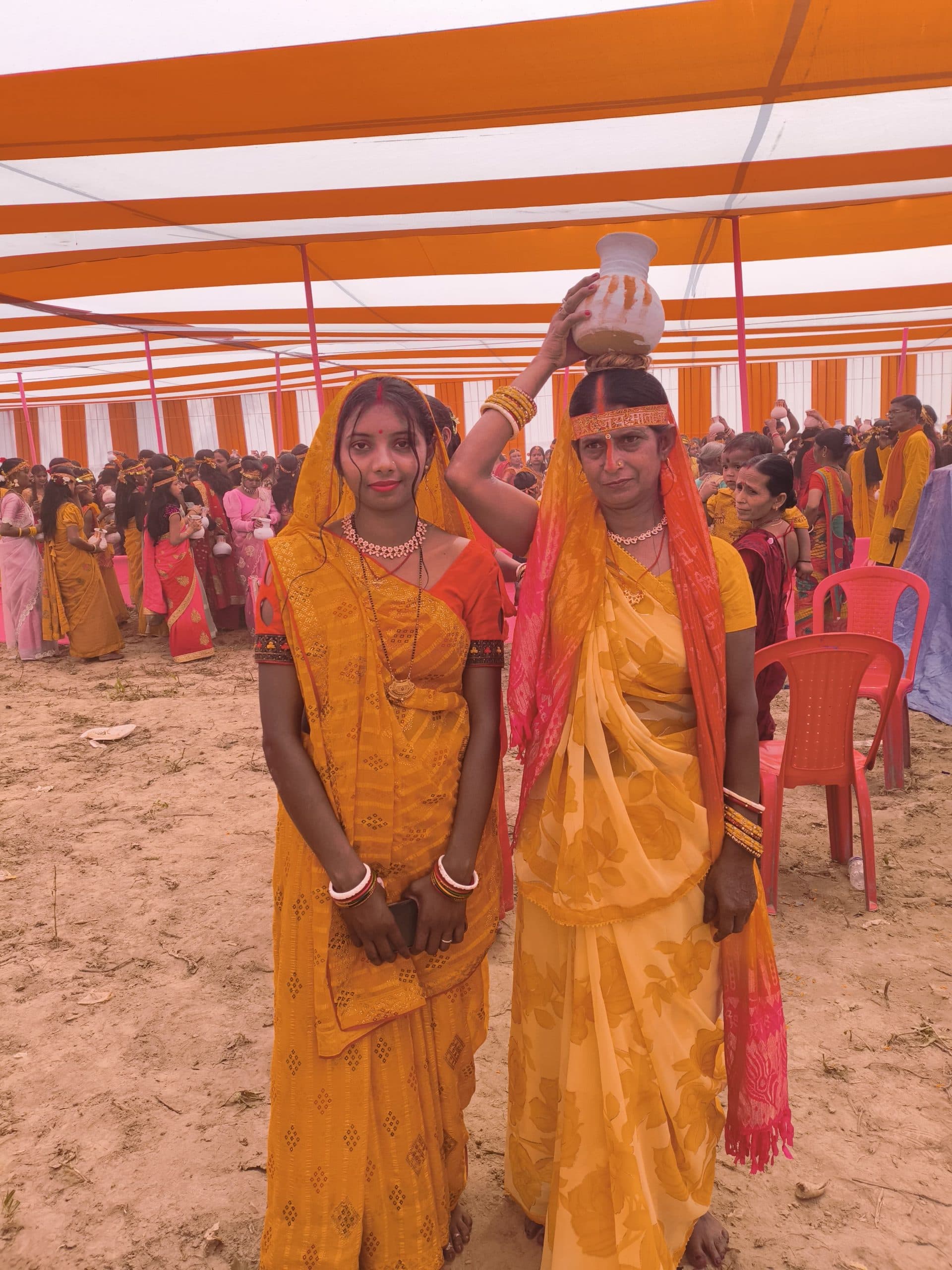 कलश यात्रा के साथ दो दिवसीय संतमत सत्संग शुरू