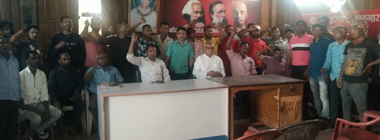 Bokaro News : 60 साल नौकरी की गारंटी की मांग को ले ठेका मजदूरों का प्रदर्शन कल