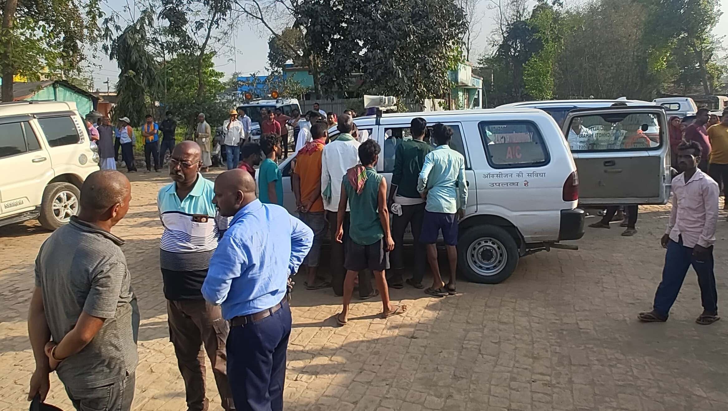 हादसे में घायल व्यवसायी की पटना में मौत, अंतिम दर्शन को लगा जमावड़ा