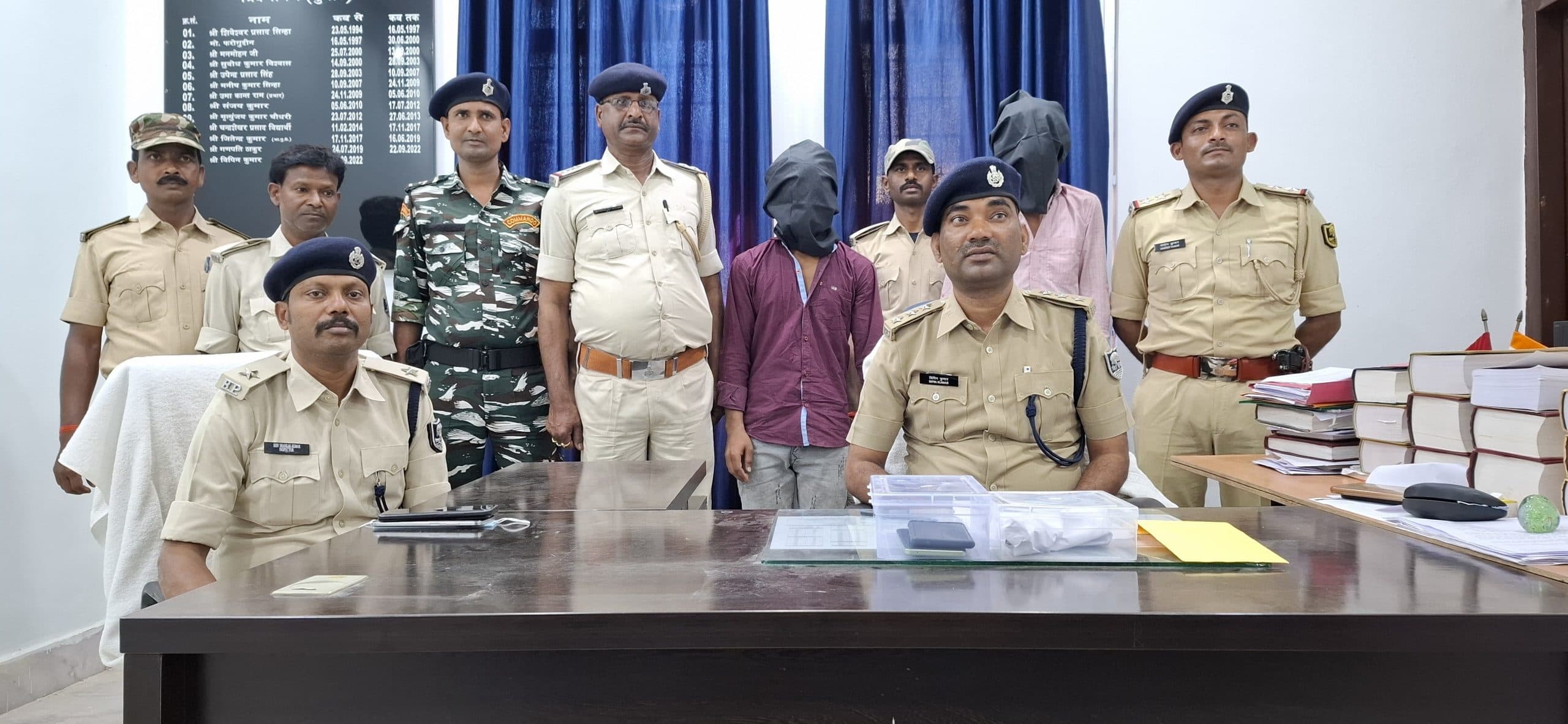 लूटकांड का खुलासा : अंतरजिला गिरोह का दो बदमाश गिरफ्तार