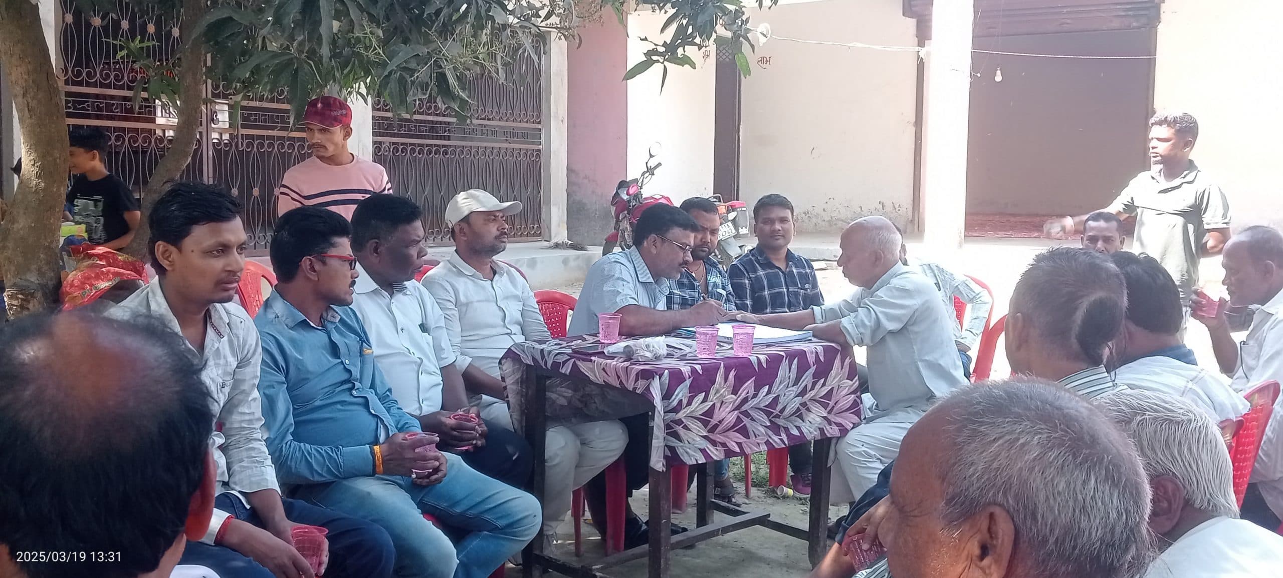 सतकोदरिया में पैक्स प्रबंधन समिति की बैठक