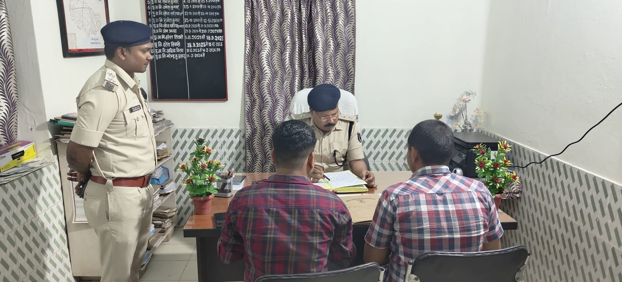 एसपी ने किया सिकटी थाना का निरीक्षण