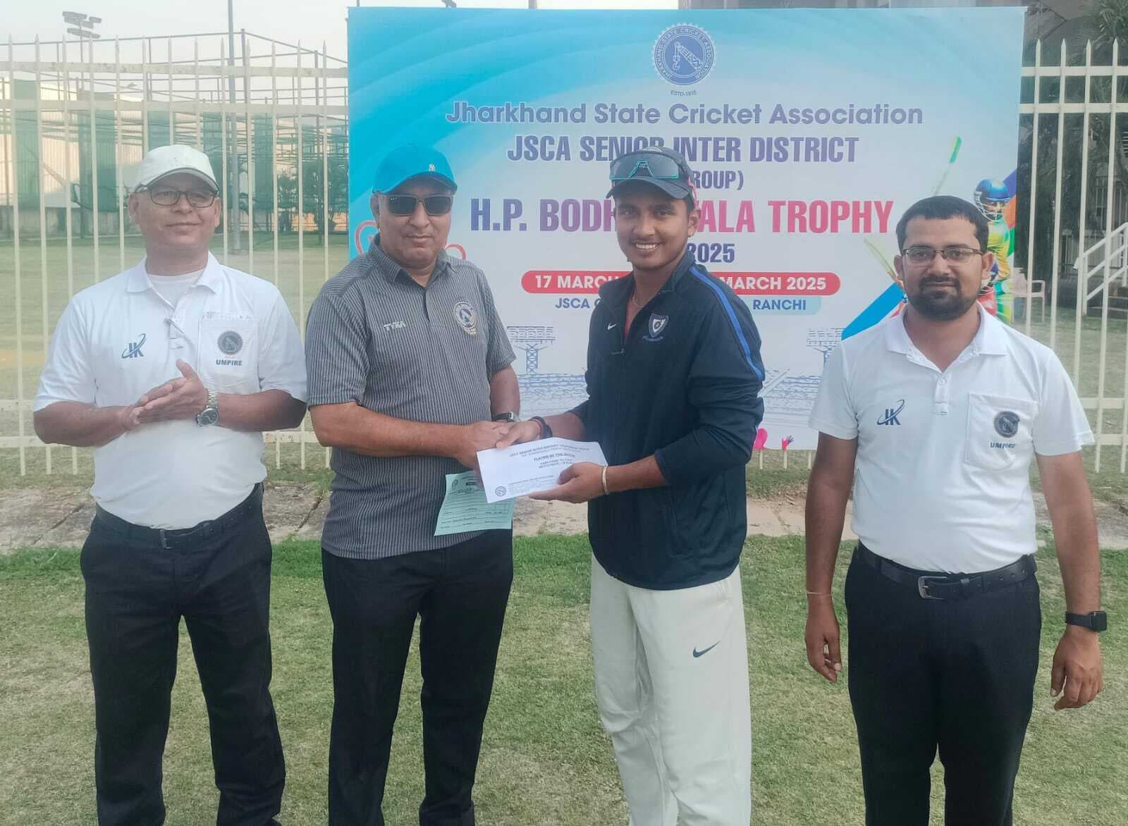 Cricket : श्रेष्ठ का शतक, रांची की लगातार तीसरी जीत