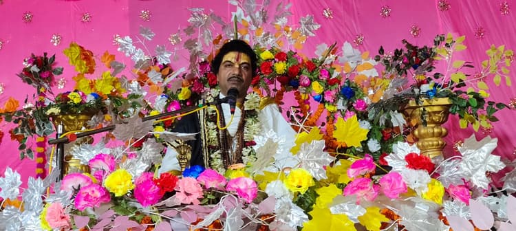 श्रीकृष्ण की बाल लीला व माखन चोरी प्रसंग सुन श्रद्धालु हुए भावविभोर