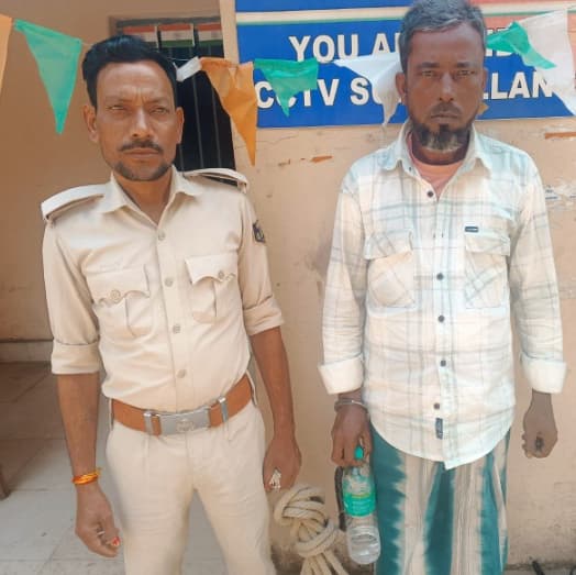 बज्जडी गांव से चोरी की बाइक के साथ शातिर गिरफ्तार