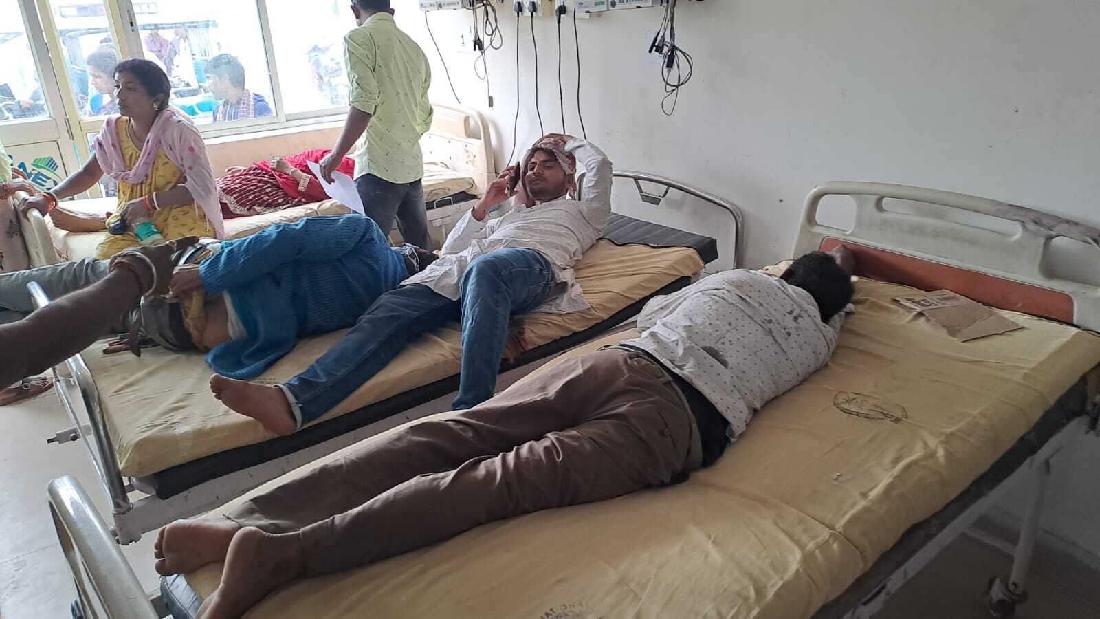 बच्चों के विवाद में दो पक्षों में जमकर हुई मारपीट, सात लोग घायल