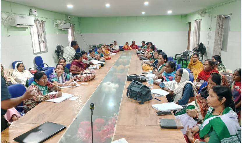 कुष्ट रोगी पहचान काे लेकर सहियाओं को मिला प्रशिक्षण