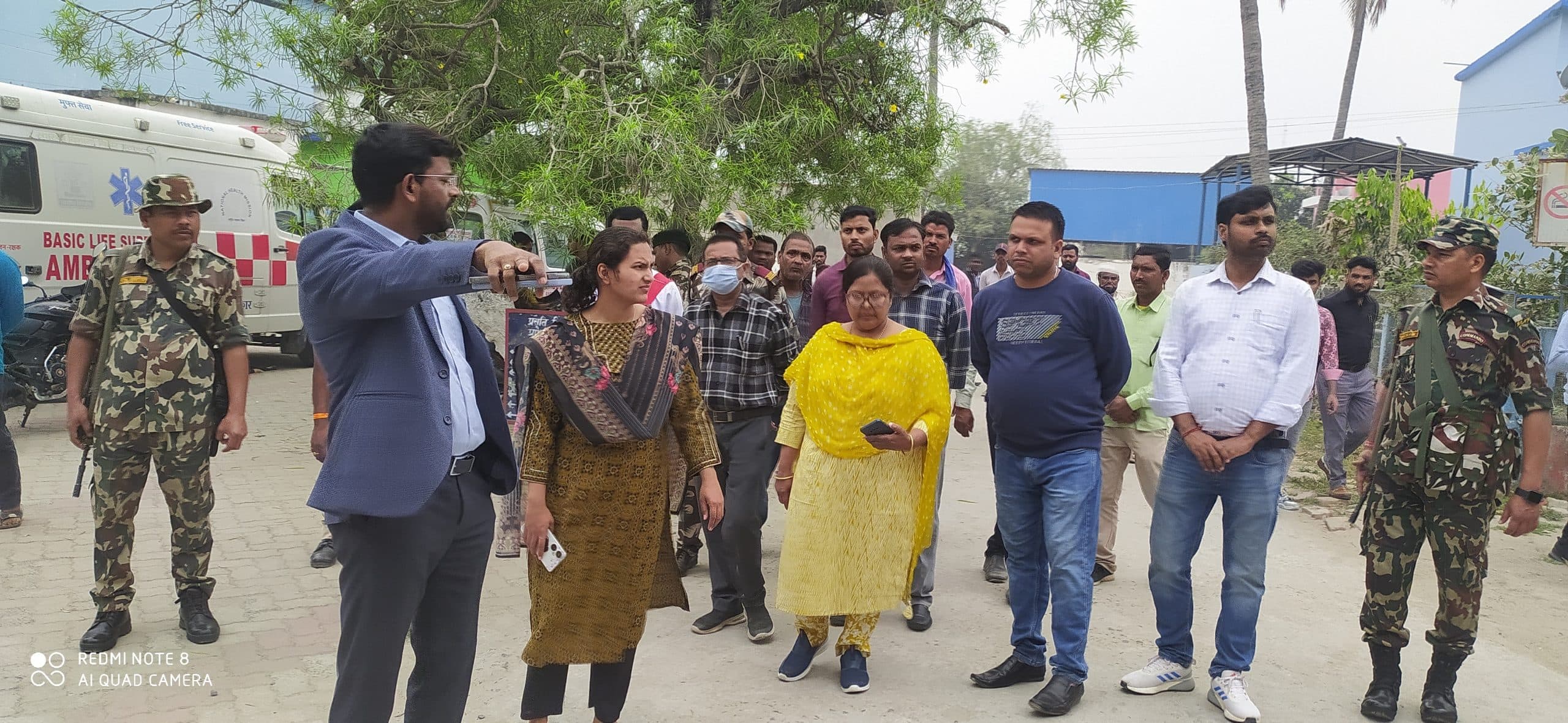 भागलपुर डीएम के भाई व भाभो सड़क दुर्घटना में घायल