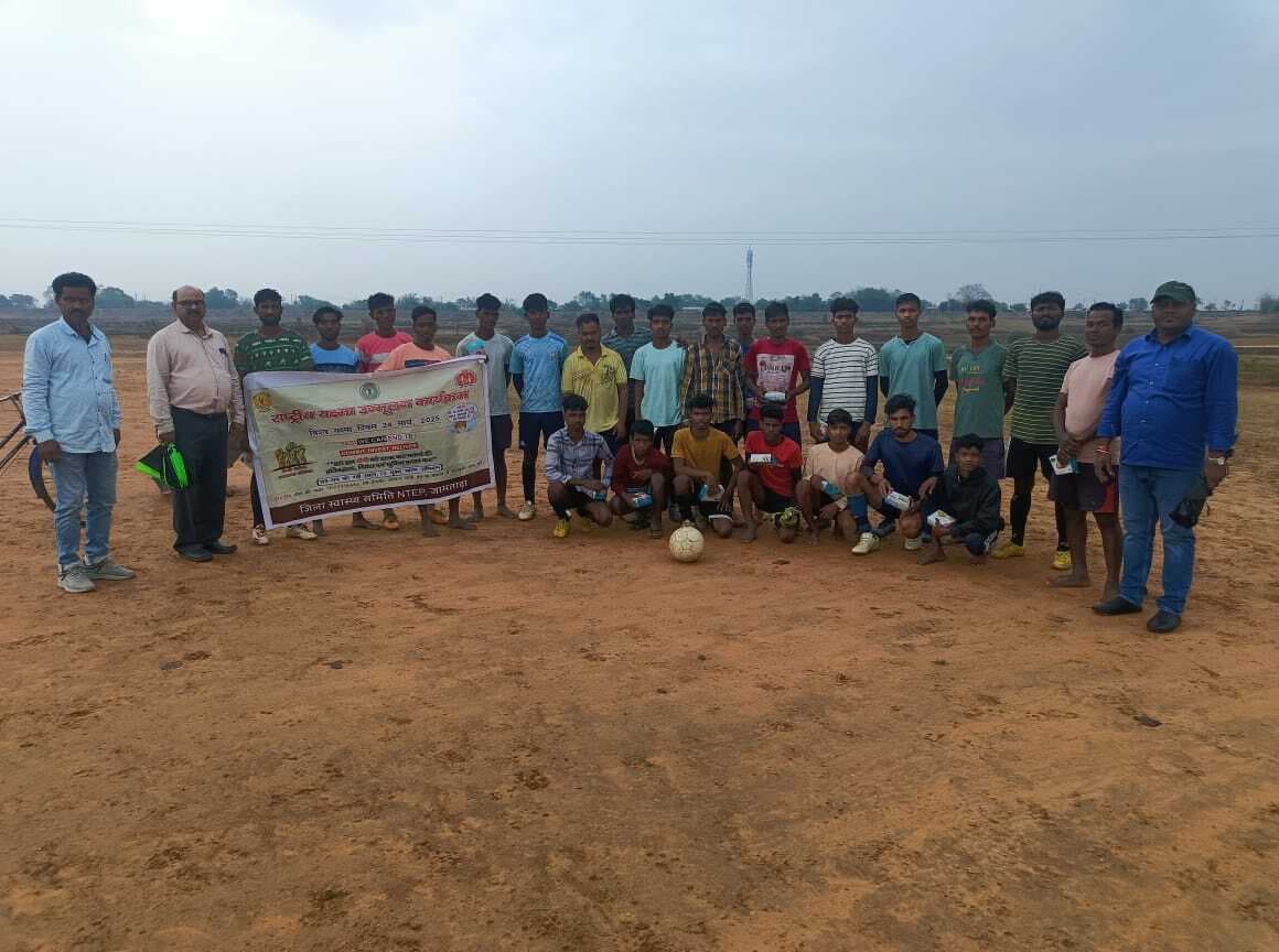 खिलाड़ियों को टीबी के उपचार के बारे में दी गयी जानकारी