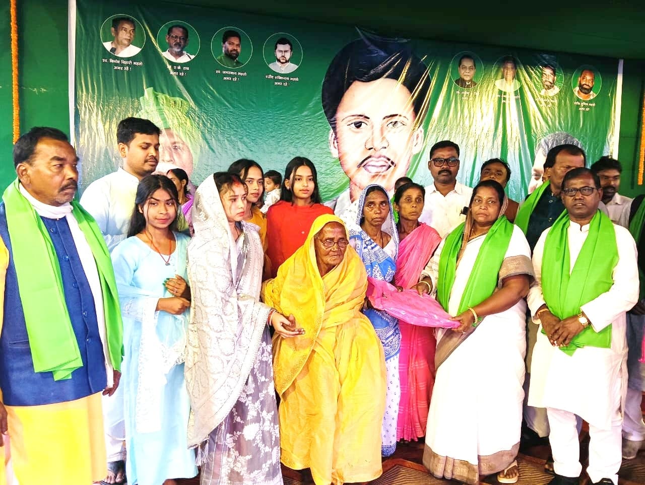 Bokaro News : झारखंड आंदोलनकारी का शहादत दिवस मना