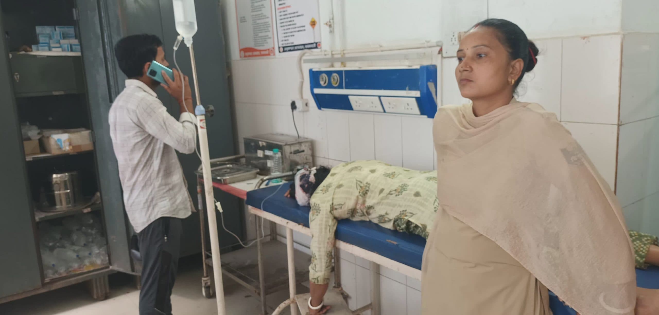 Purnia News ट्रेन पर चढ़ने के दौरान गिरने से महिला घायल, रेफर