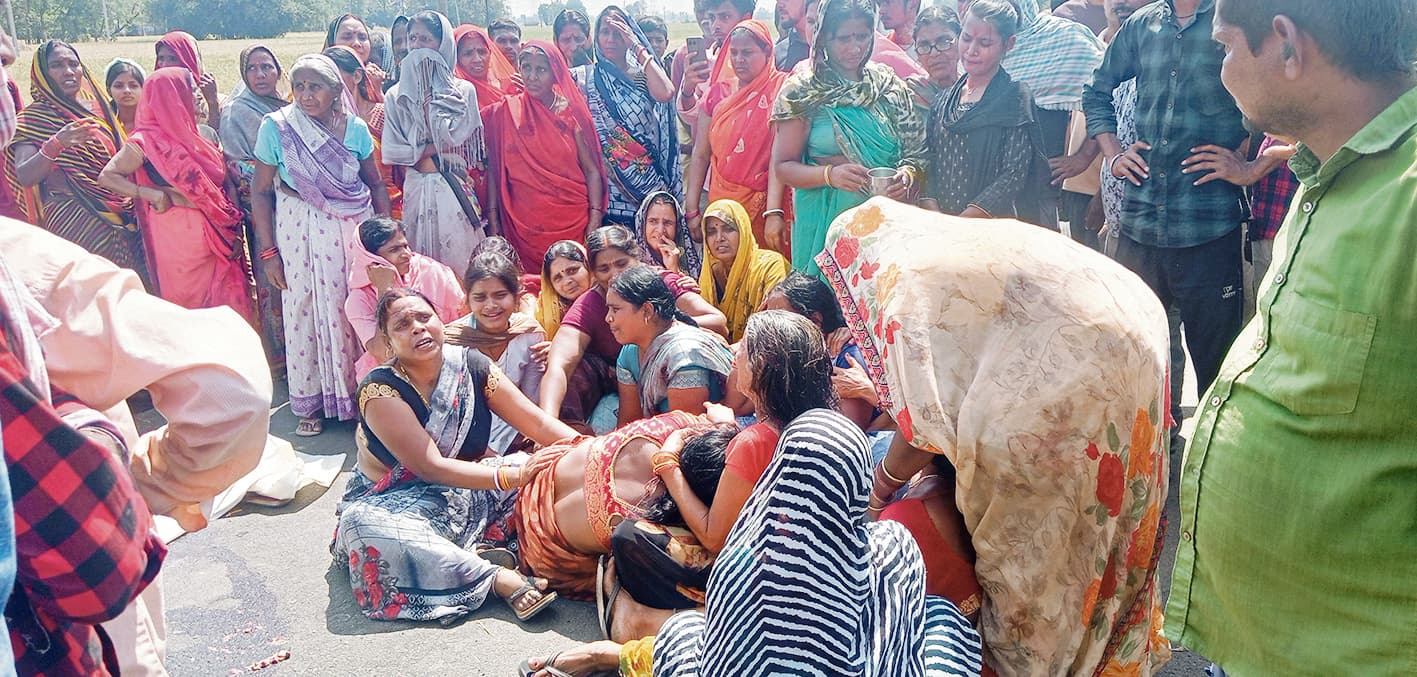 Sasaram news. ससुराल से लौट रहे बाइक सवार की हादसे में मौत