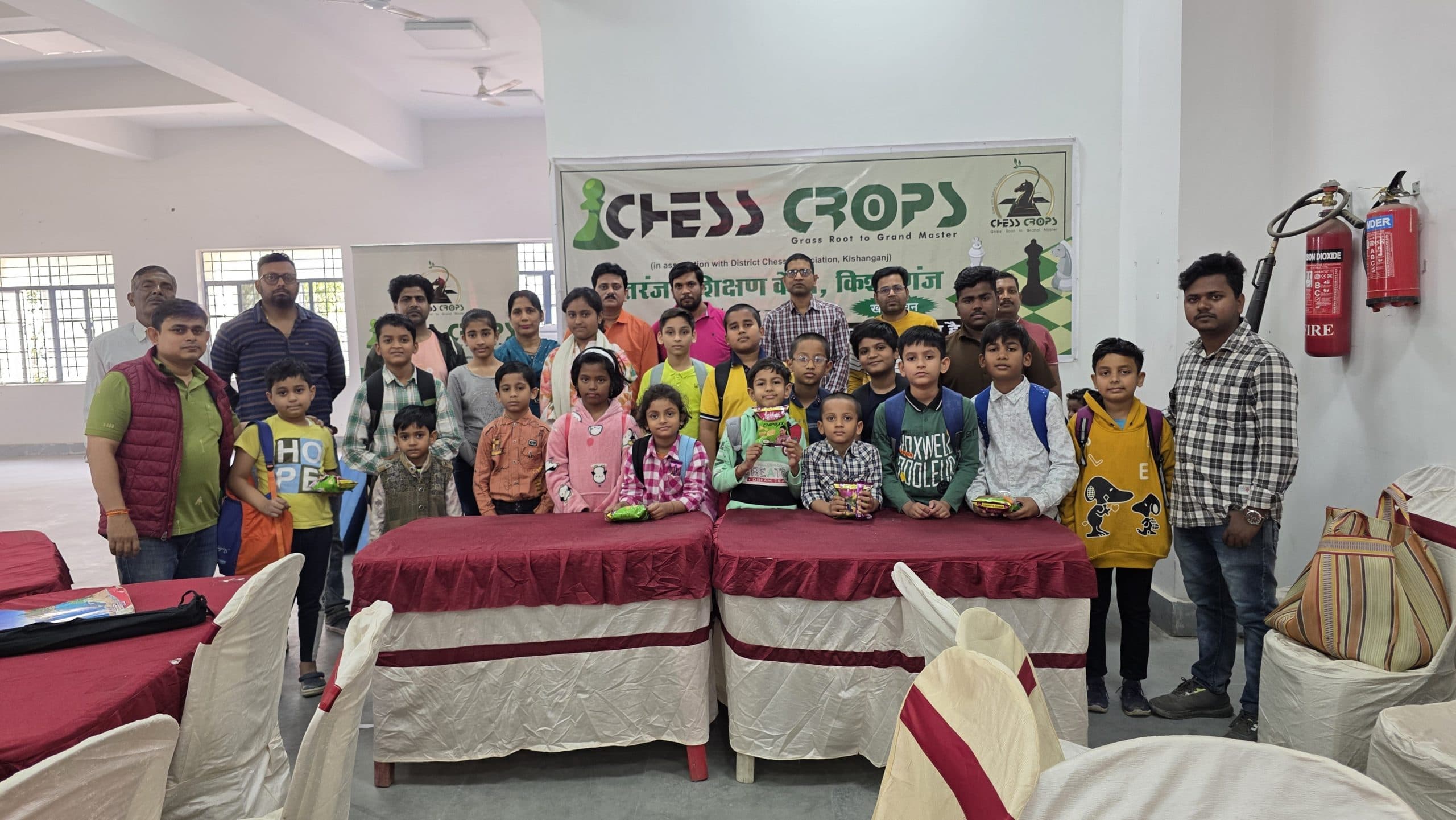 बच्चों के लिए निःशुल्क शतरंज प्रशिक्षण शिविर आयोजित