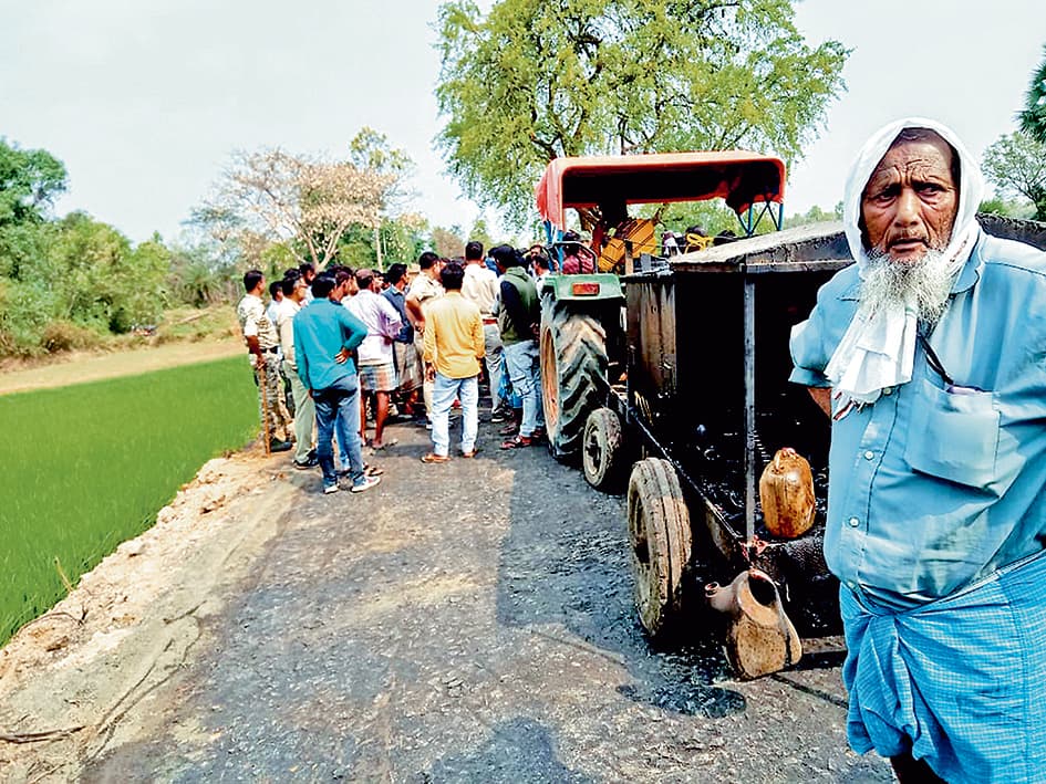 सड़क निर्माण की शिकायत पर किसानों से मारपीट, क्षेत्र में तनाव