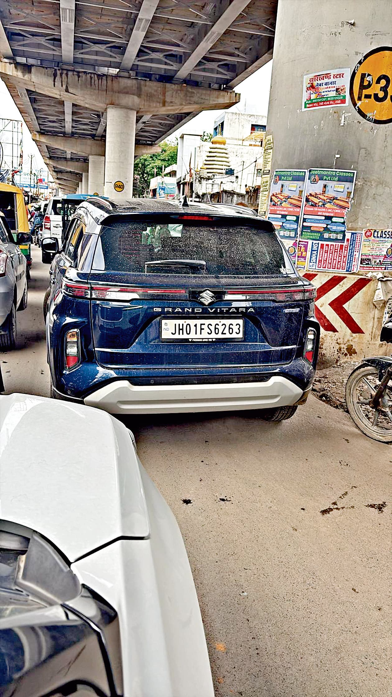 Ranchi News : रविवार को भी रातू रोड में पूरे दिन लगा रहा जाम