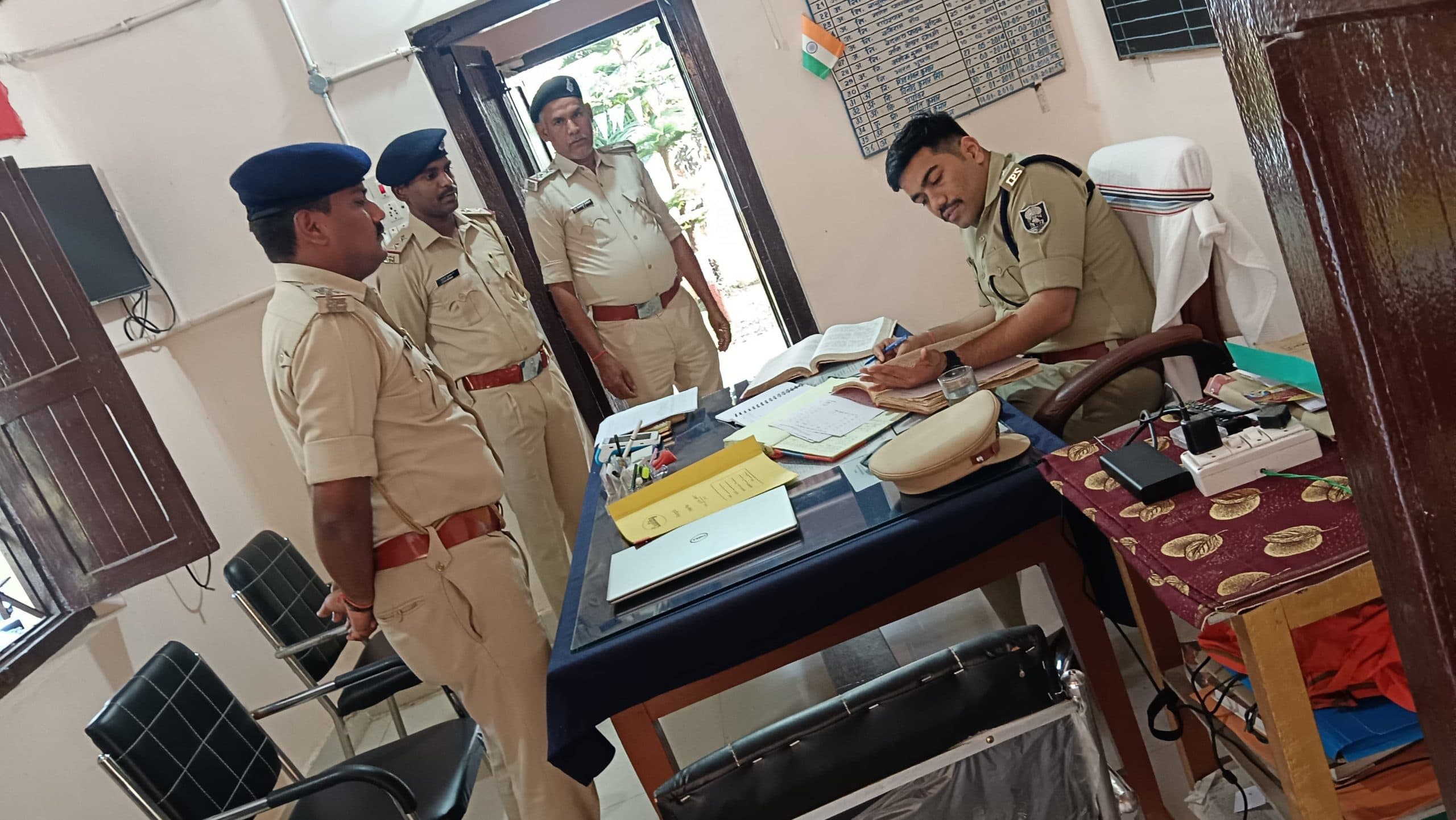 एसपी ने दिघलबैंक थाने का किया निरीक्षण