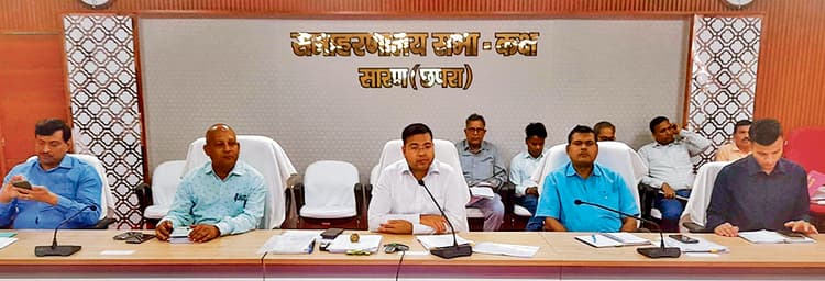 Saran News : आज मुख्य सचिव लगायेंगे क्लास, अधिकारी होंगे विद्यार्थी