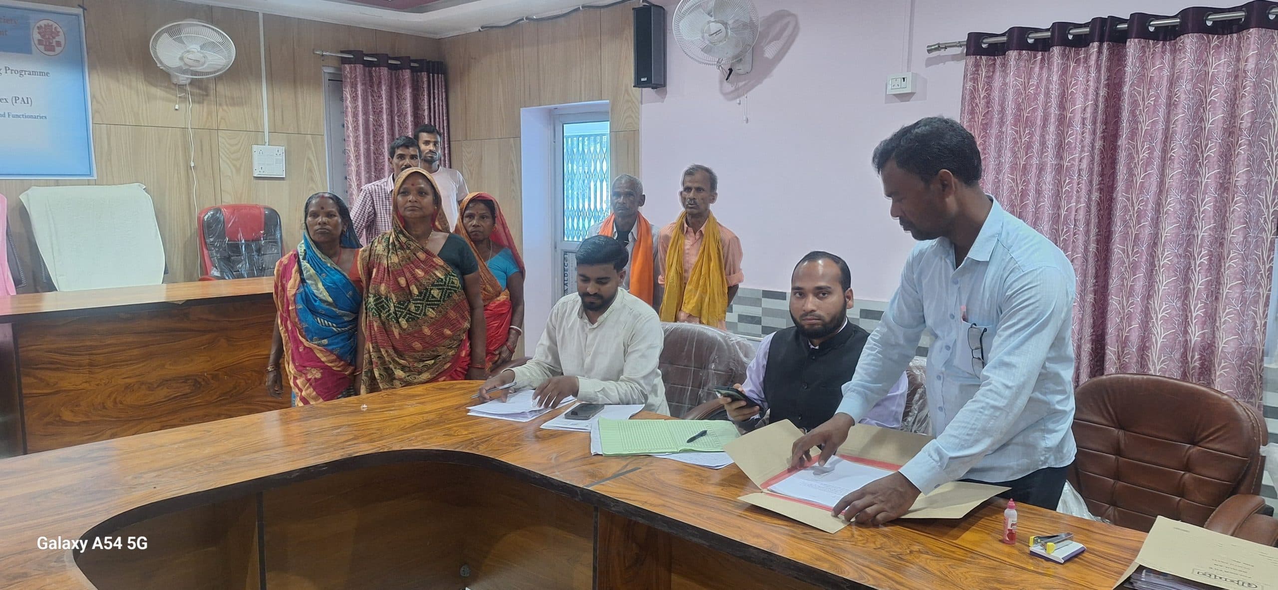 सामाजिक सुरक्षा पेंशन को शिविर आयोजित