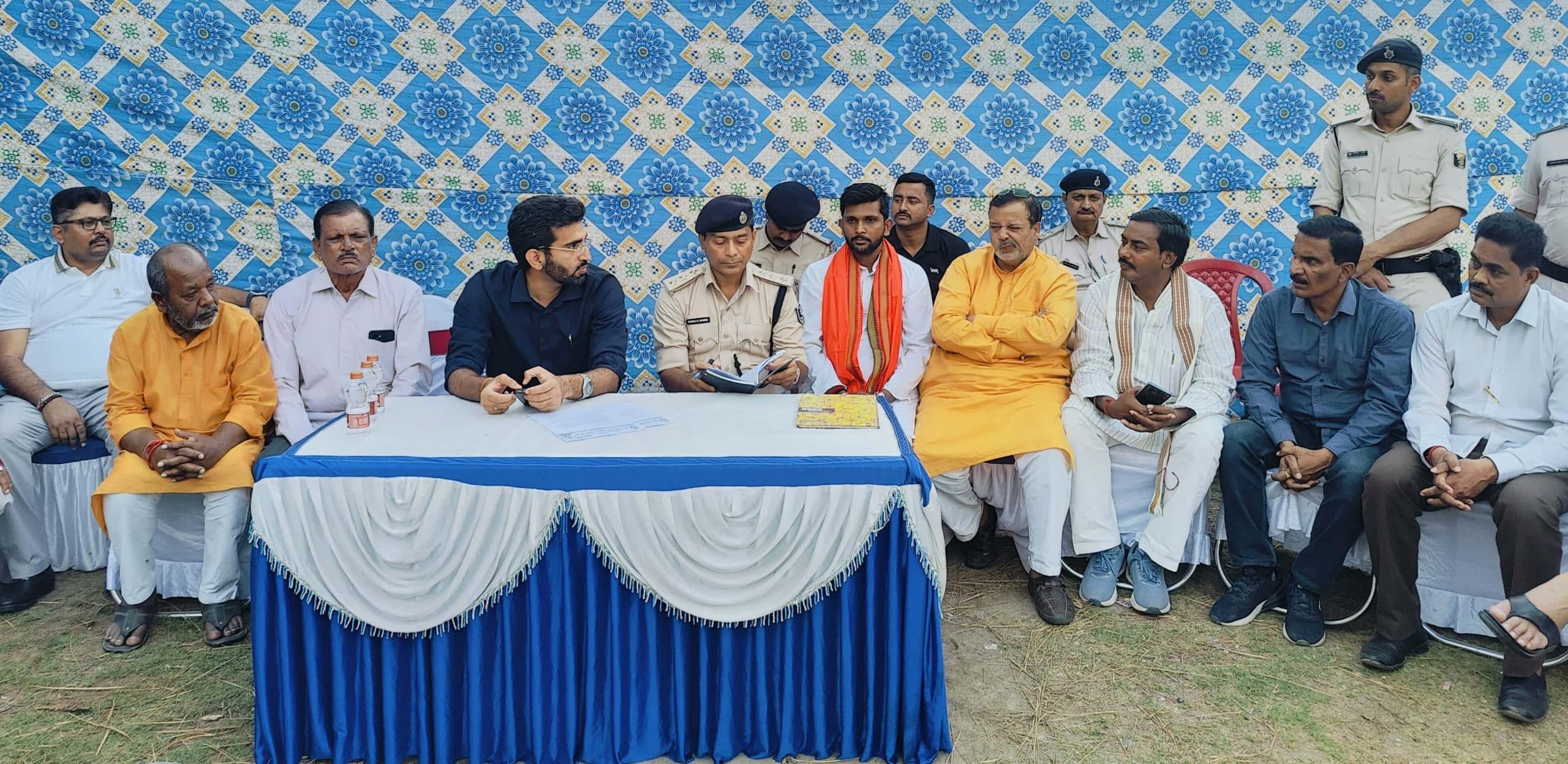 सौहार्दपूर्ण वातावरण में निकाली जायेगी रामनवमी शोभा यात्रा