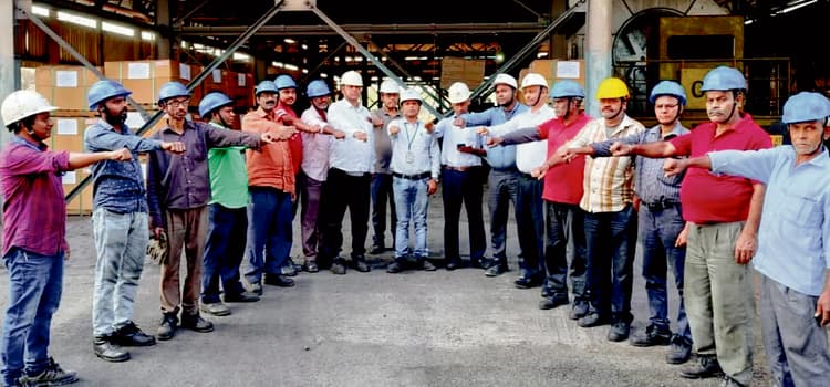 इस्को स्टील प्लांट में स्वच्छता पखवाड़ा आयोजित