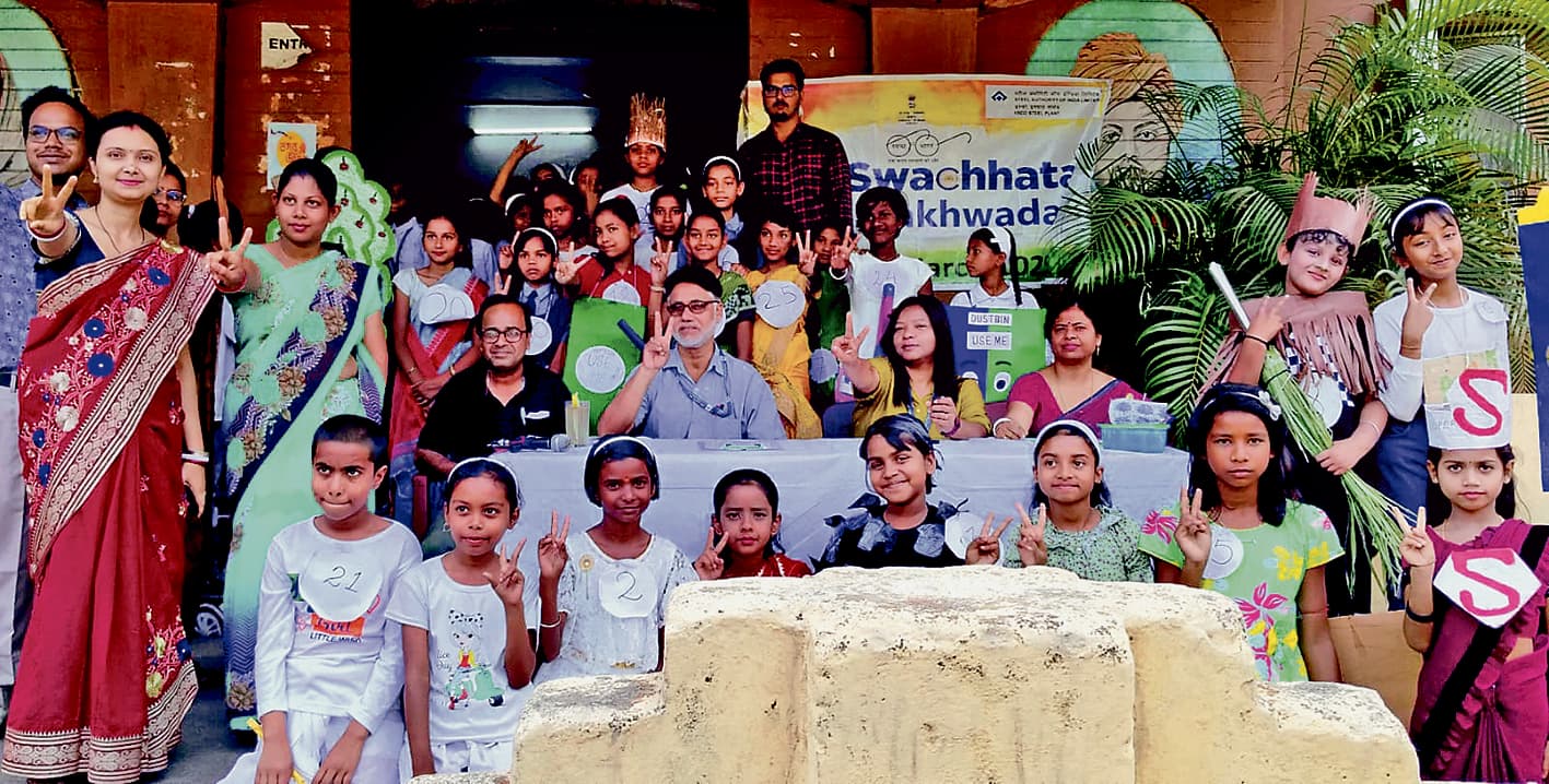 आइएसपी में चल रहा स्वच्छता अभियान