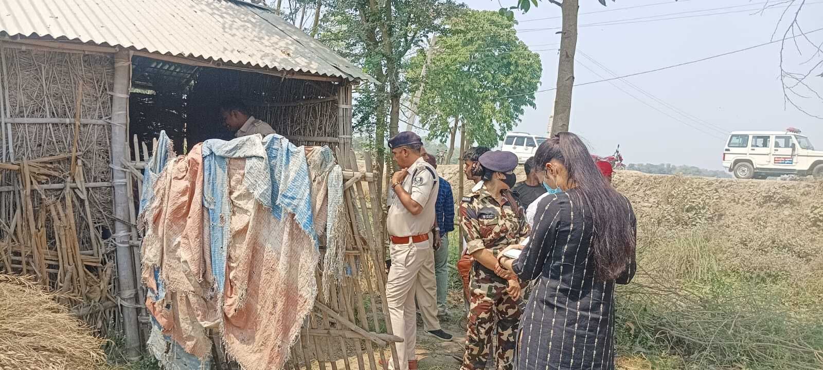 मकई खेत में मिला था वृद्ध का शव, एसएफएल टीम ने की जांच