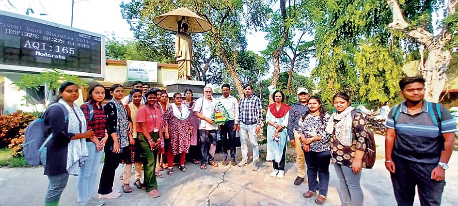 टीडीबी कॉलेज में प्रेमचंद के गोदान पर हुआ विशेष व्याख्यान