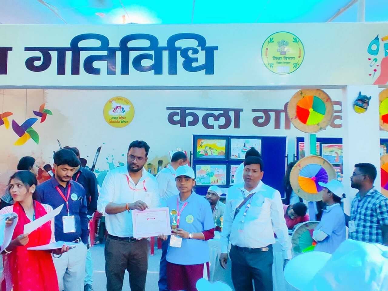 गणित ओलंपियाड , क्विज व पेंटिंग प्रतियोगिता में किया बेहतर प्रदर्शन