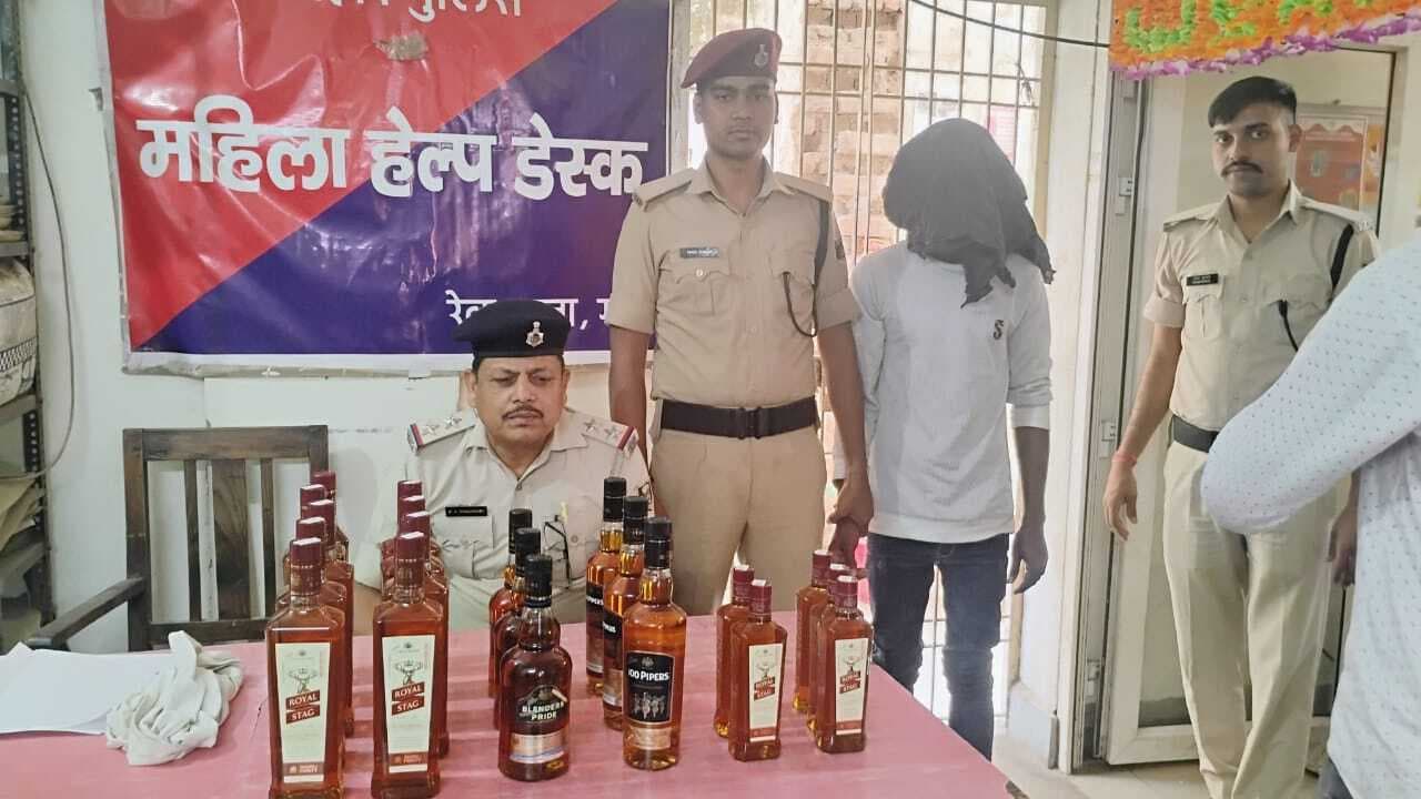 विदेशी शराब के साथ जहानाबाद का युवक गिरफ्तार