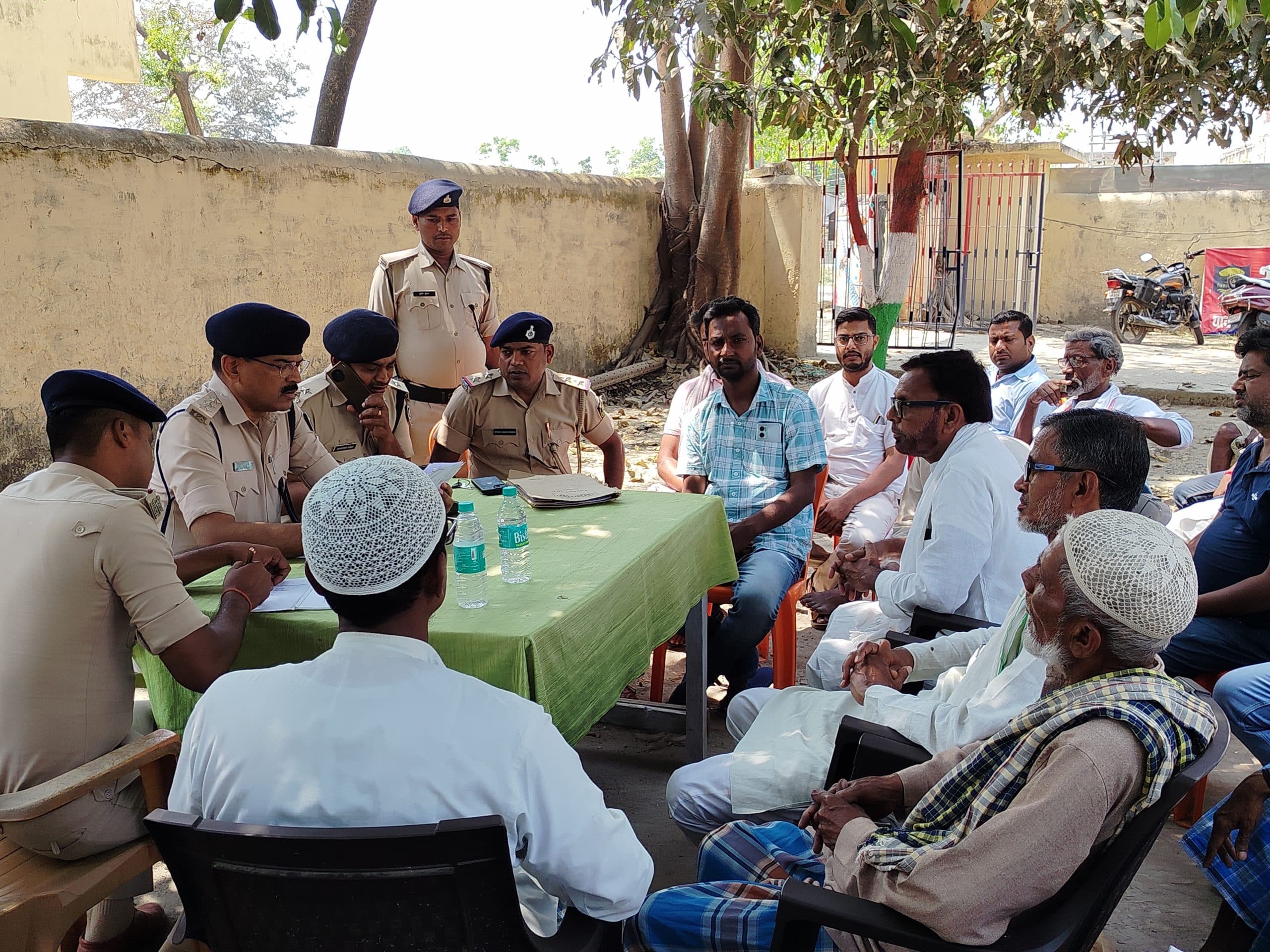 रामनवमी, चैती दुर्गा व ईद को लेकर शांति समिति की हुई बैठक