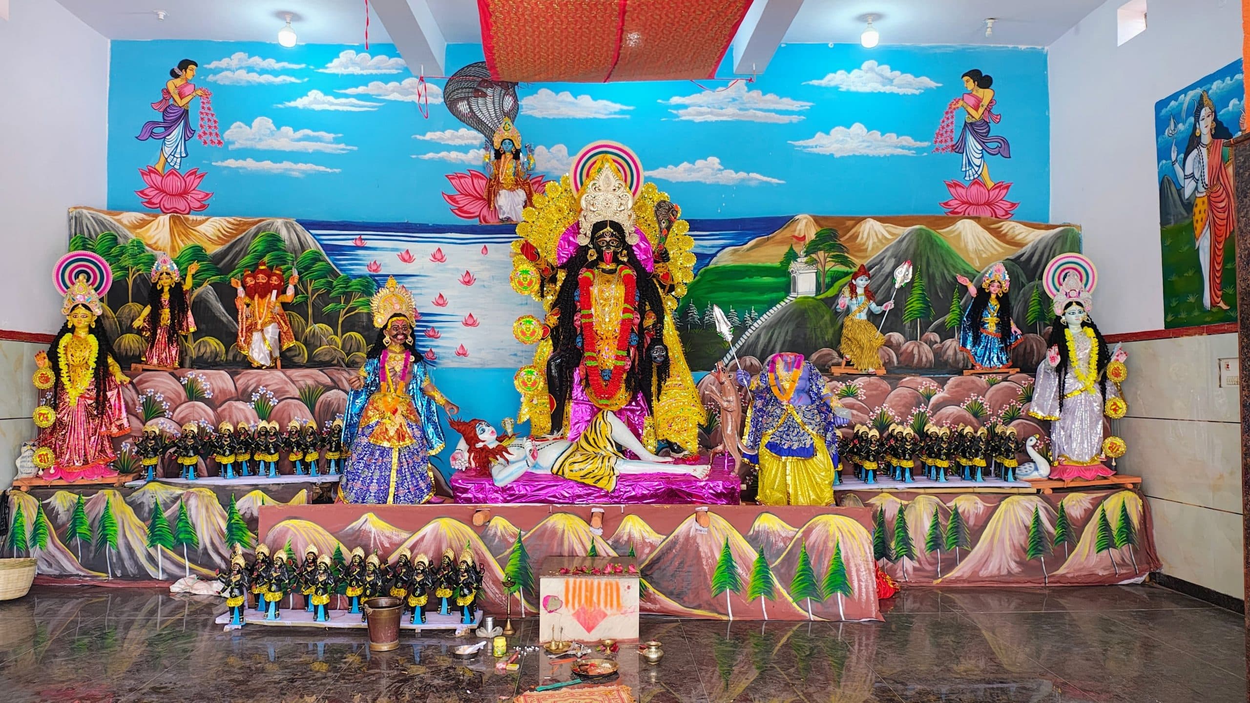 Giridih News :तिरला में तीन दिवसीय चैती काली पूजा शुरू