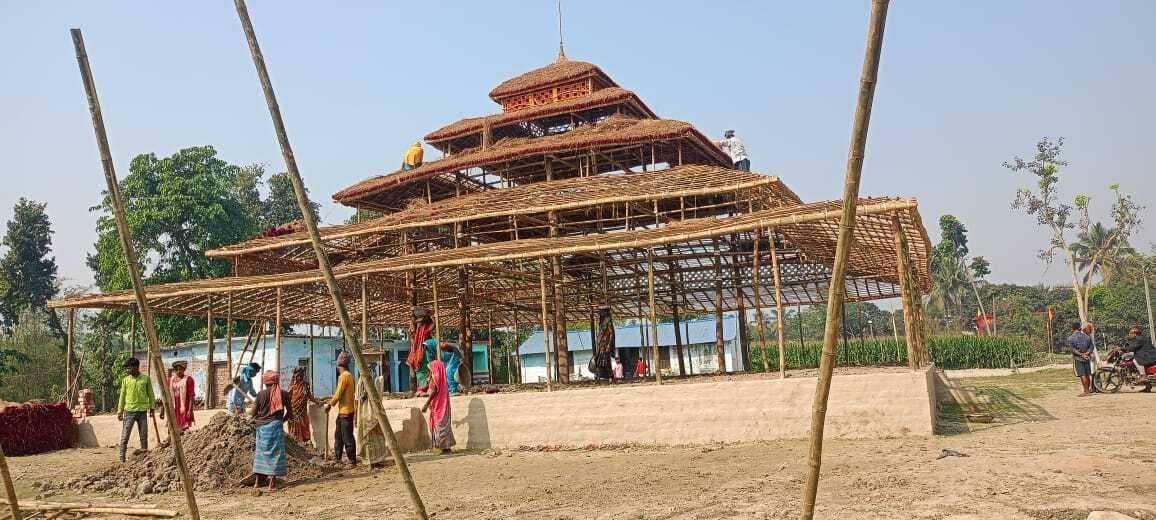 खाड़ा में महारुद्र यज्ञ की तैयारी जोरों पर, वृंदावन धाम से आयेगी राधेकृपा साक्षी दीदी