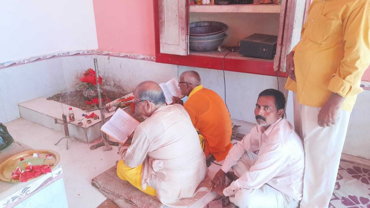 सार्वजनिक दुर्गा मंदिर में चैती नवरात्र शुरू