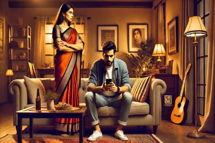 पति को छोड़ दूंगी लेकिन इंस्टाग्राम पर फोटो डालना नहीं छाेड़ूंगी, पत्नी रॉक्स - पड़ोसी शॉक्ड