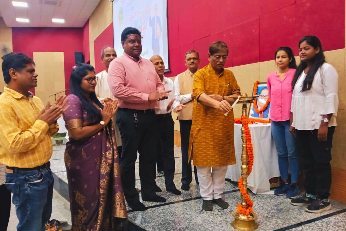 सीयूजे में मनायी गयी डॉ भीमराव आंबेडकर की जयंती, कार्यक्रम में सुनाया गया बाबा साहेब का उद्बोधन