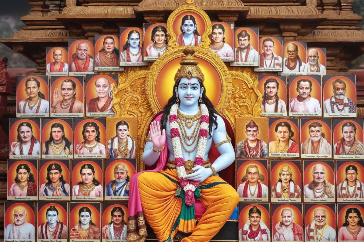 AI Image of ram navami in Ayodhya