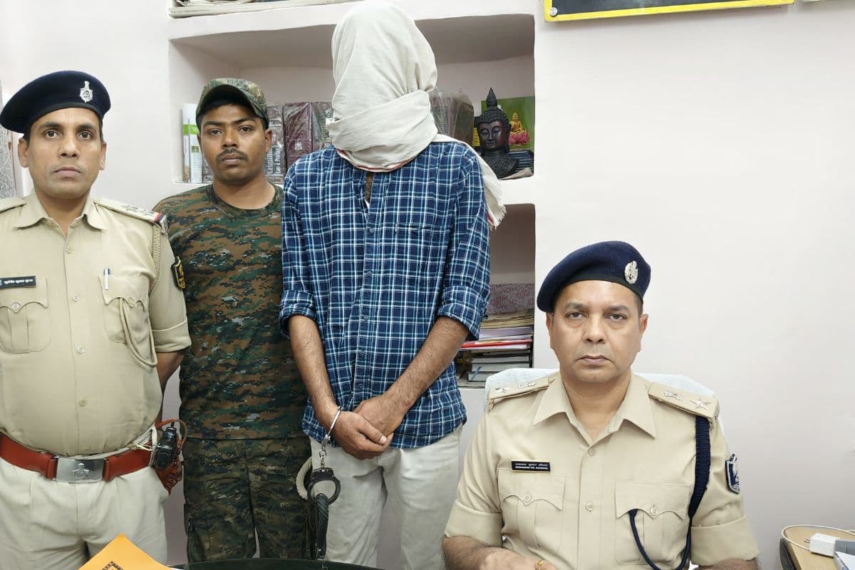 गया में पकड़ा गया बिहार और झारखंड का मोस्टवांटेड अपराधी मोहम्मद अखिल खां, 50 हजार रुपये का था इनामी