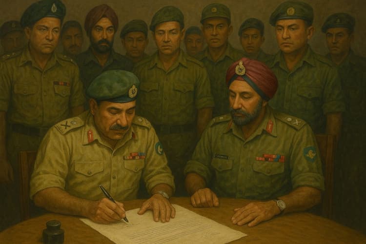 Video: 90 हजार पाकिस्तानी सेना के घुटने टेकने का वीडियो देखें