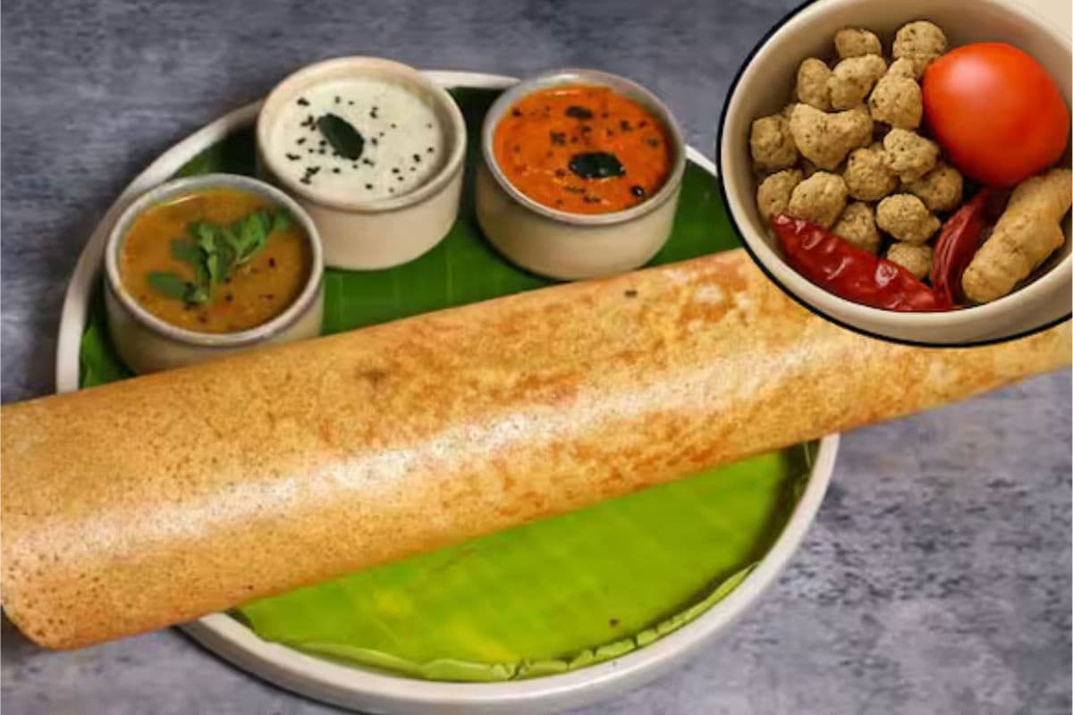 Soya Chunks Dosa Recipe: वेट लॉस और फिटनेस के लिए परफेक्ट सोया चंक्स डोसा,नोट करें रेसिपी