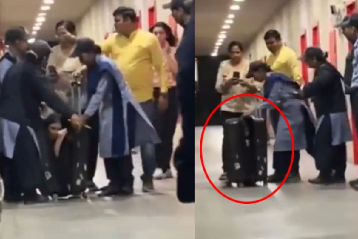 VIRAL VIDEO: गर्लफ्रेंड को सूटकेस में छिपाकर हॉस्टल लाया बॉयफ्रेंड, चेकिंग में गार्ड के उड़े होश