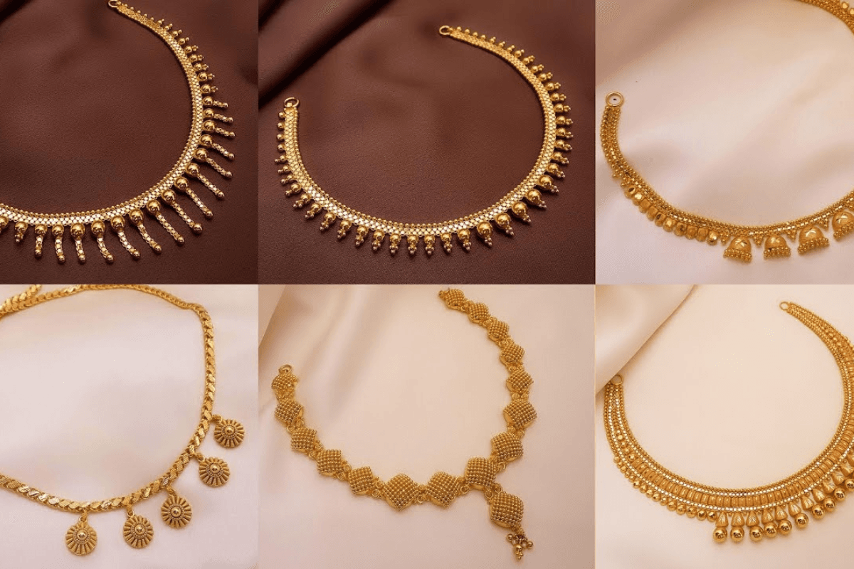 Gold Necklace Design