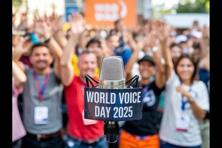 World Voice Day 2025 : 16 अप्रैल को मनाया जाता है विश्व आवाज दिवस, जानें कुछ महत्वपूर्ण बातें