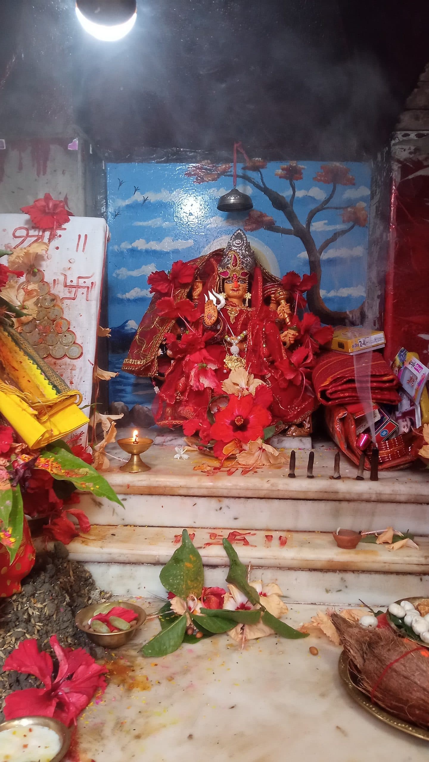 भक्ति के साथ श्रद्धालुओं ने की मां ब्रहमचारिणी की आराधना