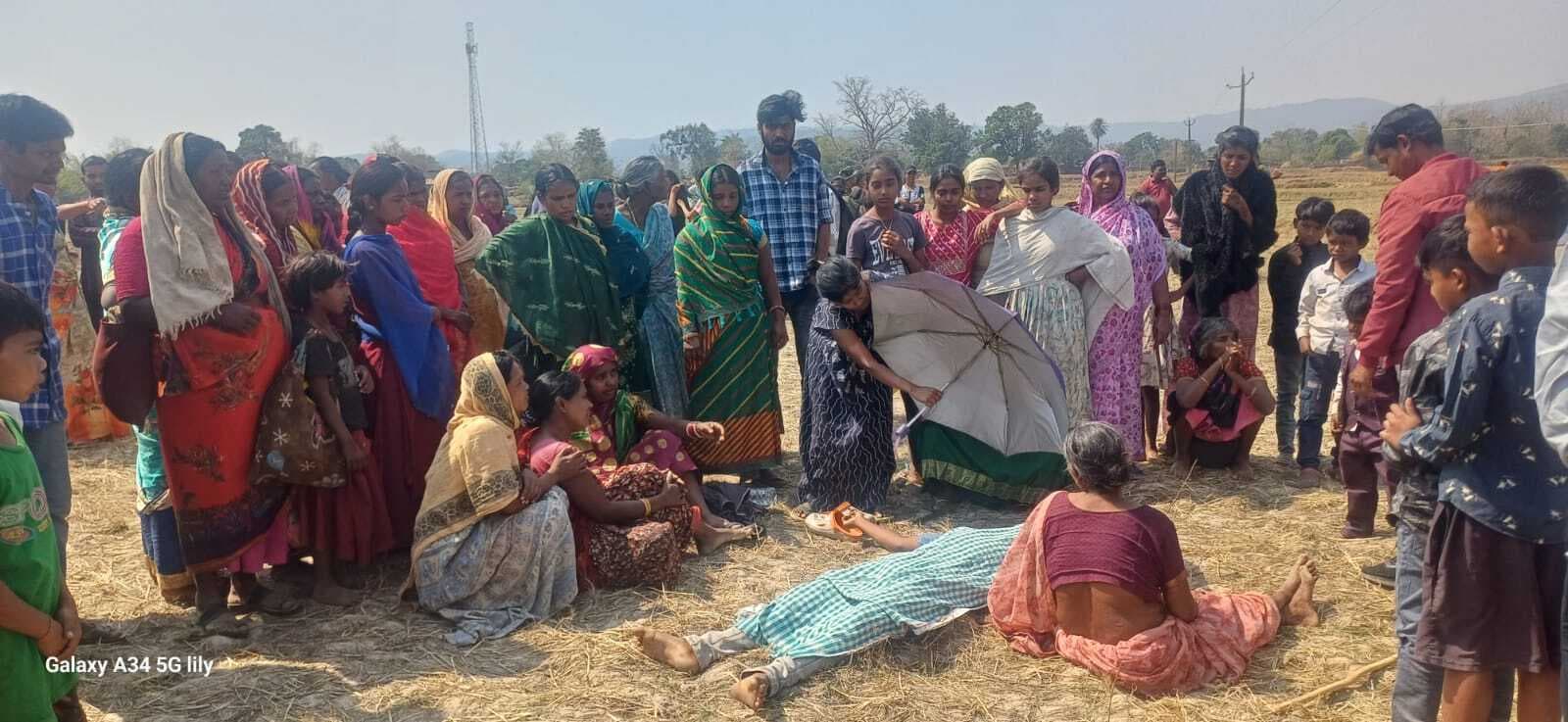 करंट से युवक की मौत, विरोध में रोड जाम