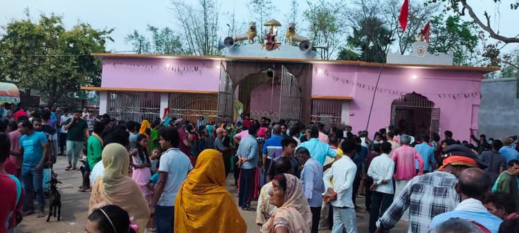 जरमुंडी में सामूहिक गंवाली पूजा धूमधाम से मनी