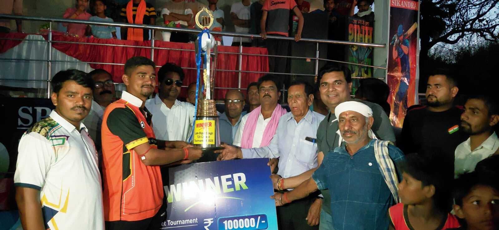 महसोना ने कटोरिया को चार रनों से किया पराजित