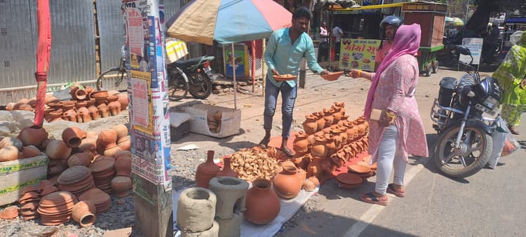 Motihri news : नहाय-खाय के साथ ही शुरू हुआ चैती छठ का महापर्व