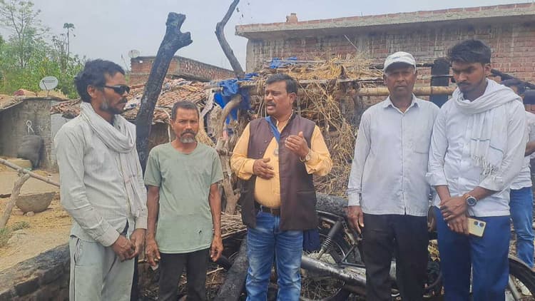 गुरु रविदास धाम के मठाधीश ने की मदद