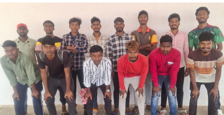 स्टेट फुटबॉल प्रतियोगिता के लिए खिलाड़ियों का हुआ चयन